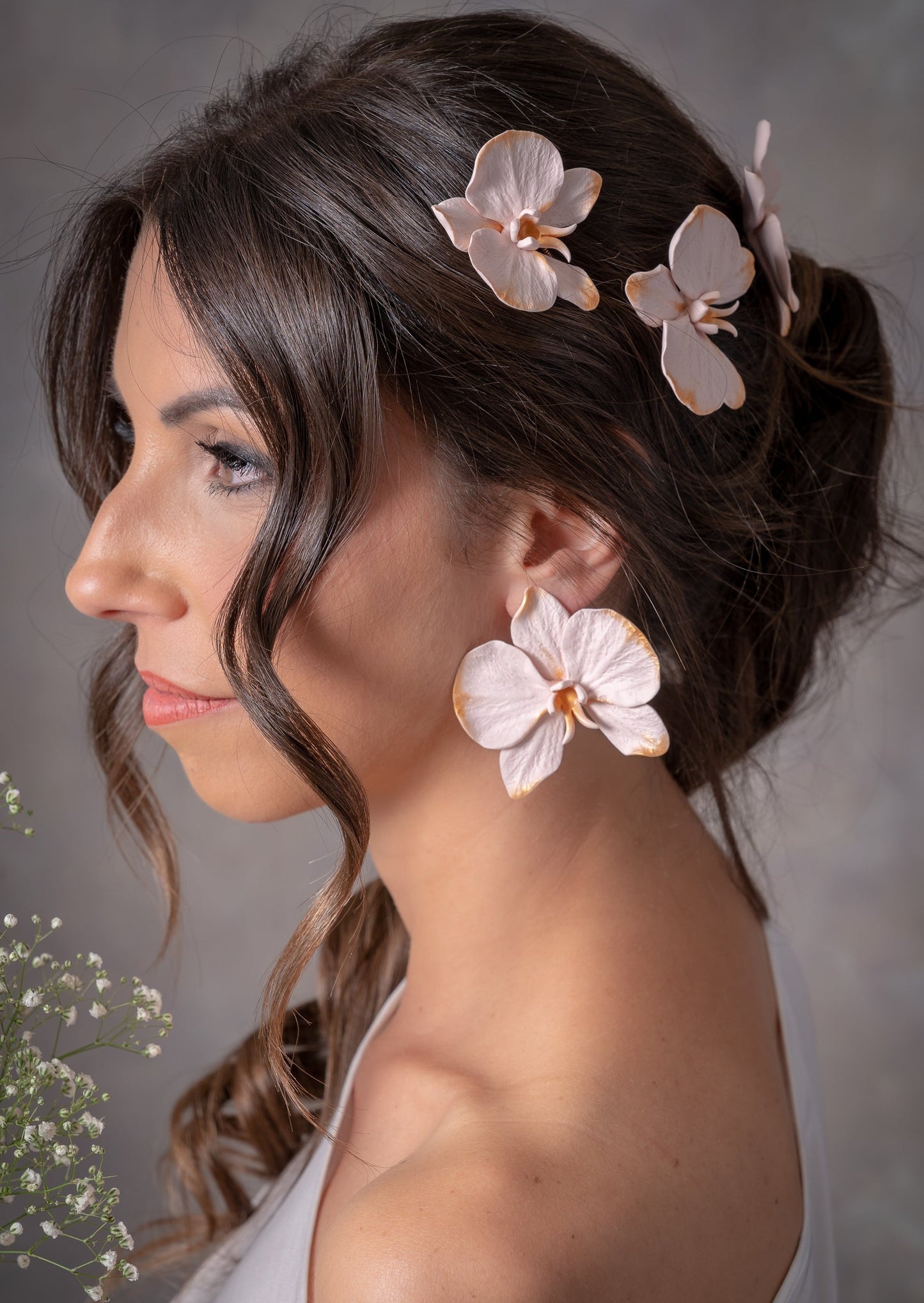 Horquillas Orquídea Alba