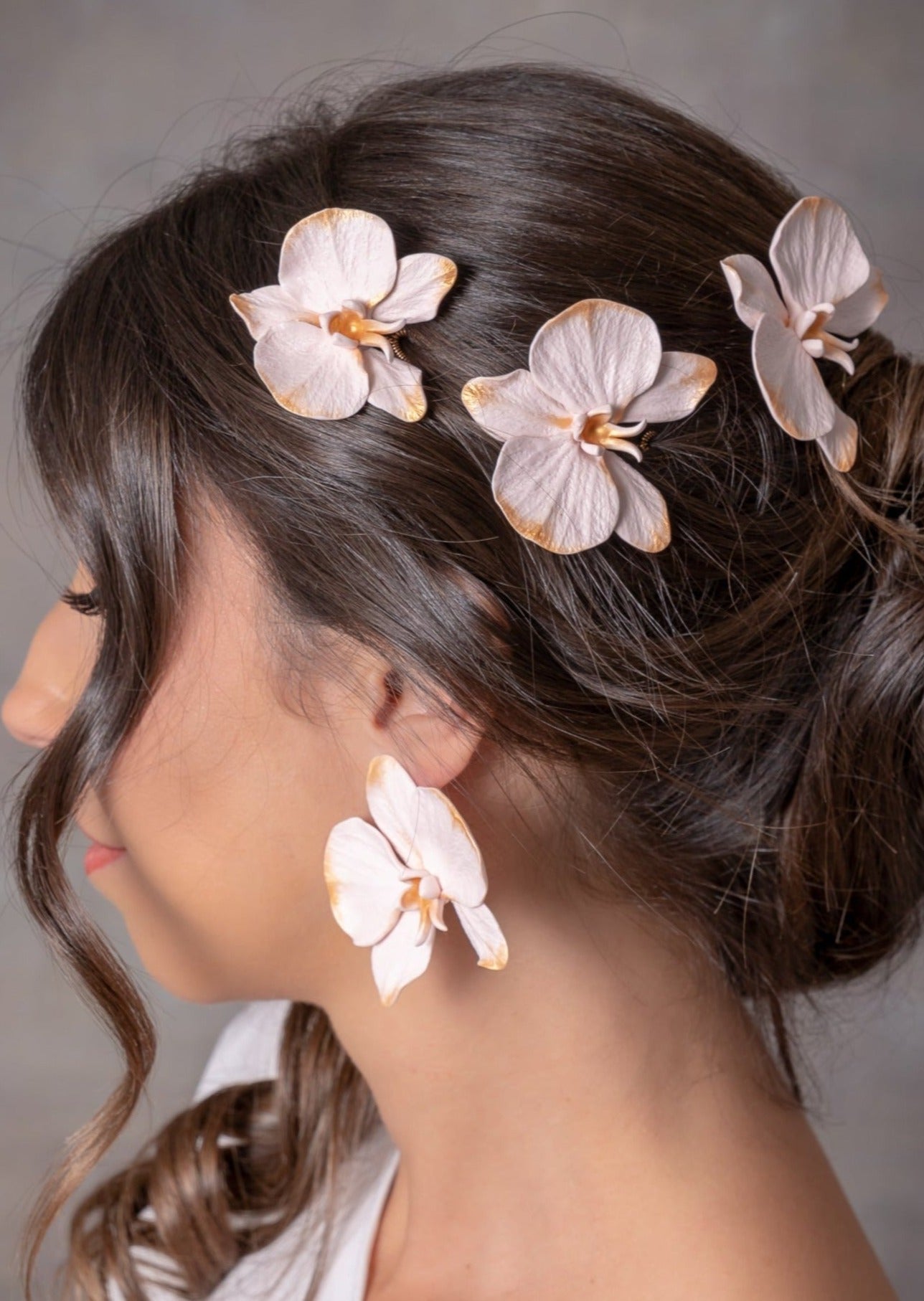 Horquillas Orquídea Alba