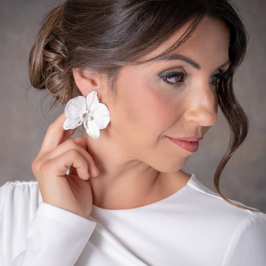 Pendientes Orquídea Mediodía