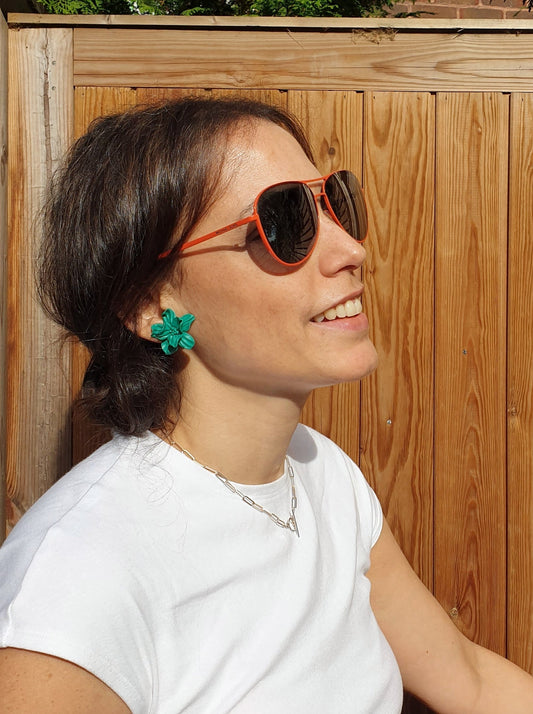 Pendientes Verde Jade