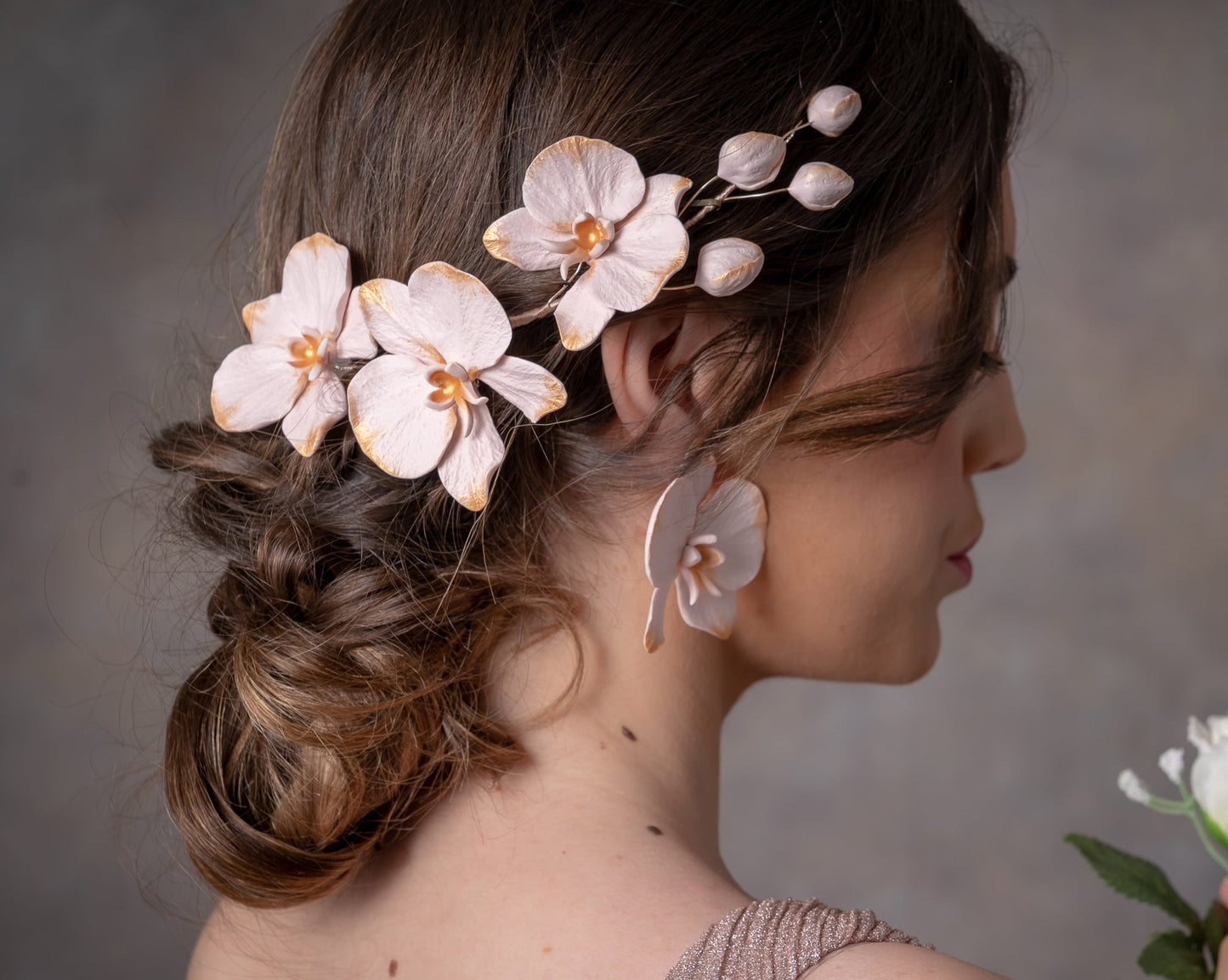 Tocado Orquídea Alba